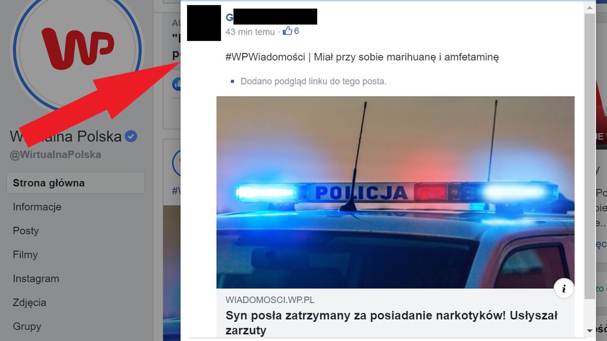 Facebook ujawnia nazwiska osób prowadzących fanpage
