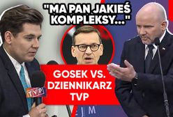 Sceny na konferencji PiS. Gosek nie chciał rozmawiać z TVP