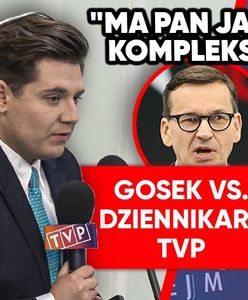 Sceny na konferencji PiS. Gosek nie chciał rozmawiać z TVP