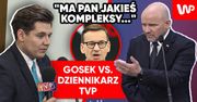 Sceny na konferencji PiS. Gosek nie chciał rozmawiać z TVP