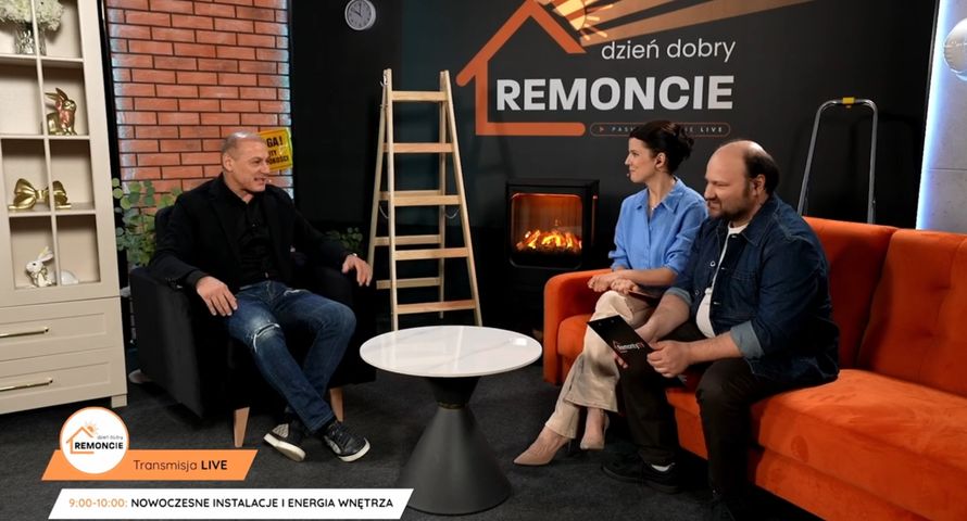 Były piłkarz w weekendowym programie Remonty TV