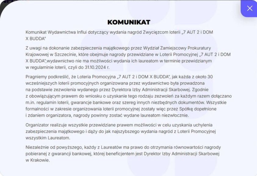 Oświadczenie