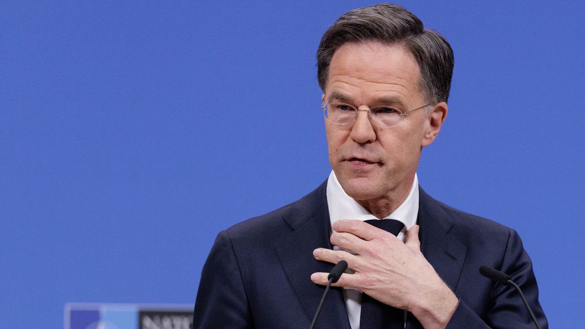 Sekretarz generalny NATO Mark Rutte