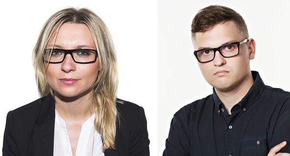 Monika Chrobak i Łukasz Włodarczyk w RTB House