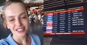 DRAMAT Karoliny Pisarek na lotnisku: musiała czekać na samolot kilkanaście godzin. "WSTYD, że takie rzeczy mają miejsce" (FOTO)