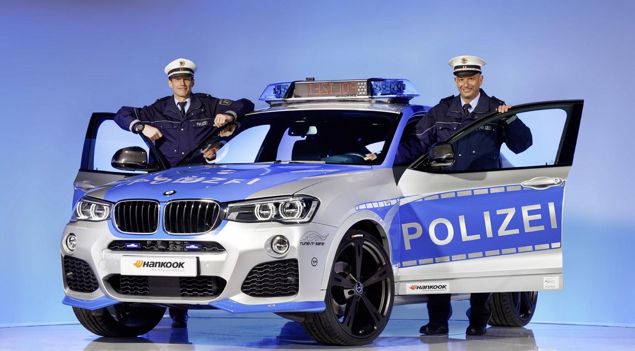 Podrasowane BMW X4 od Schnitzera dla policji
