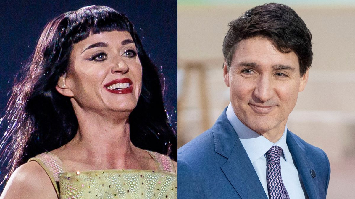 Katy Perry opublikowała całuśną fotkę z Justinem Trudeau