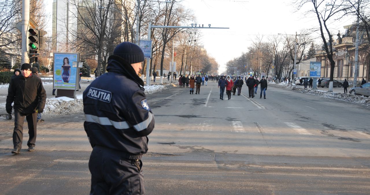 Zatrzymano 54 osoby w Kiszyniowie. Ogromne napięcie