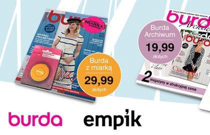 Burda wprowadza trzy tytuły dostępne tylko w salonach Empik