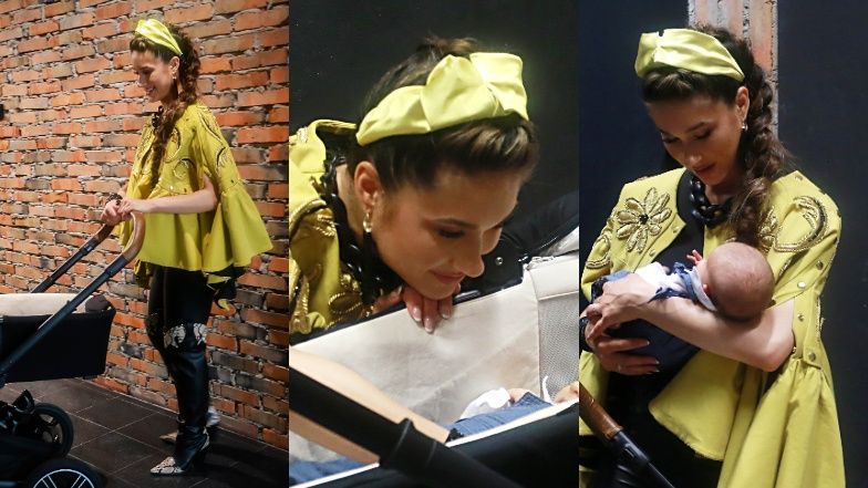 Pierwsza mama TVP Ida Nowakowska dogląda synka za kulisami "You Can Dance"