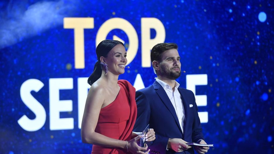 Kuba Jankowski i Paulina Krupińska prowadzili galę Top Seriale 2024