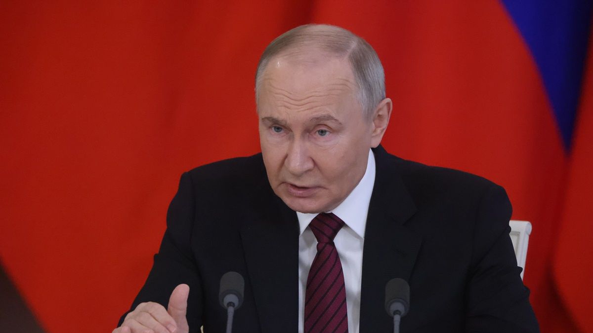 Władimir Putin, prezydent Rosji.