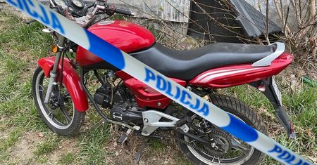 Trzy promile na motorowerze. Ucieczka skończyła się wypadkiem