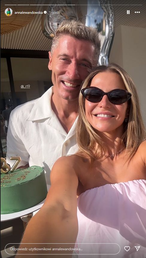 Anna i Robert Lewandowscy 