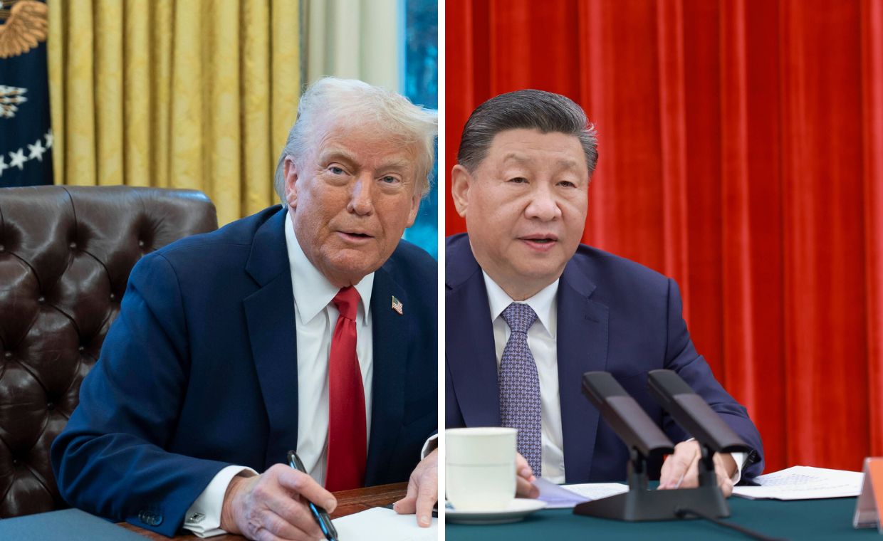 Donald Trump i Xi Jinping