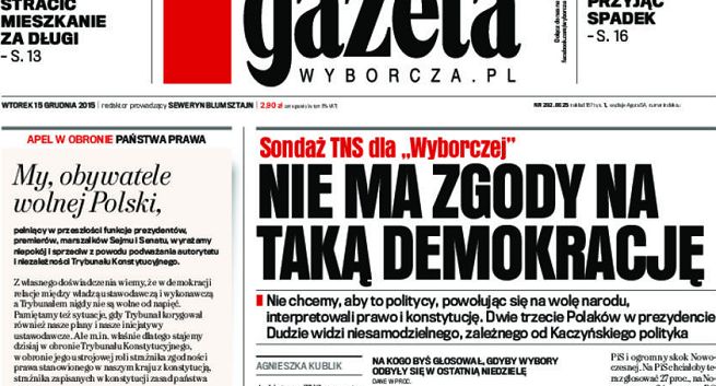 Publicysta „Gazety Wyborczej”: trudna sytuacja, wykupujcie prenumeratę. Agora uspokaja: brak ogłoszeń MSP mało istotny
