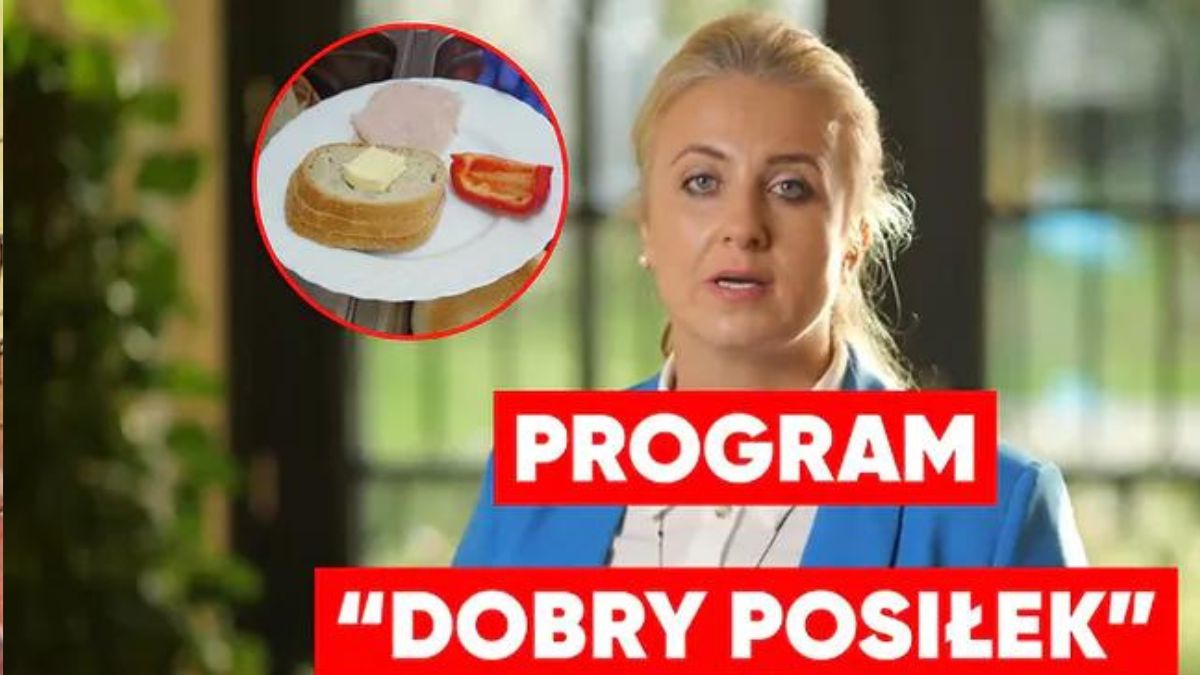Katarzyna Sójka zapowiada program "Dobry Posiłek"