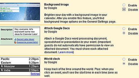 Nowe, eksperymentalne funkcje w Kalendarzu Google 1