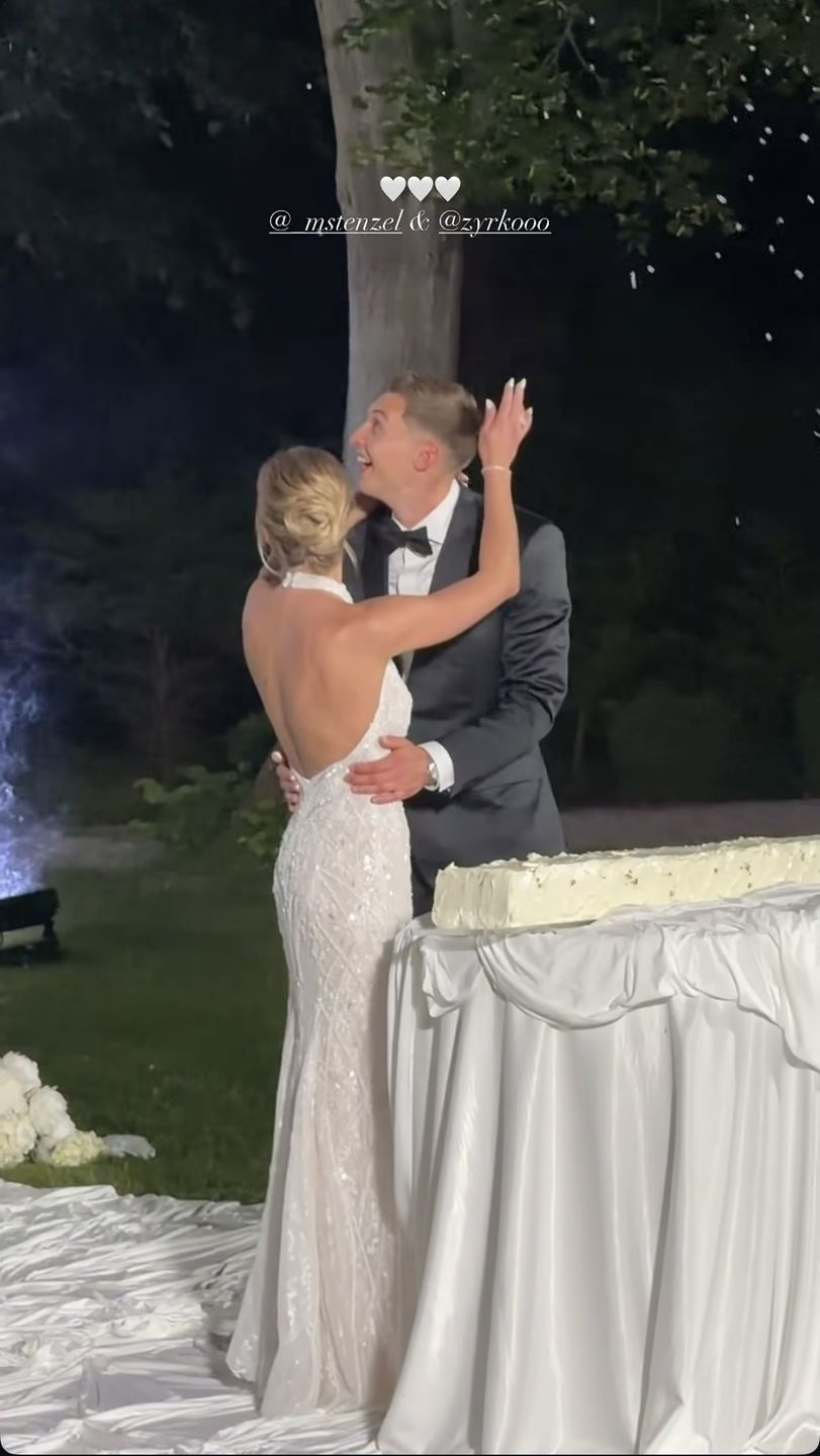 Ślub Marii Stenzel i Mateusza Żyro 