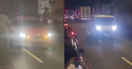 Nie chcieli stać 5h w korku, więc zawracali korytarzem życia. Kara? 2500 zł