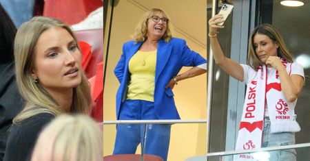 Znani na meczu reprezentacji Polski z Wyspami Owczymi: mamy Anny i Roberta Lewandowskich, Małgorzata Rozenek i inni (ZDJĘCIA)