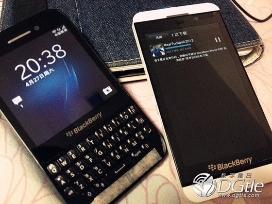 blackberry r10 smartfon z10 wygląd porównanie