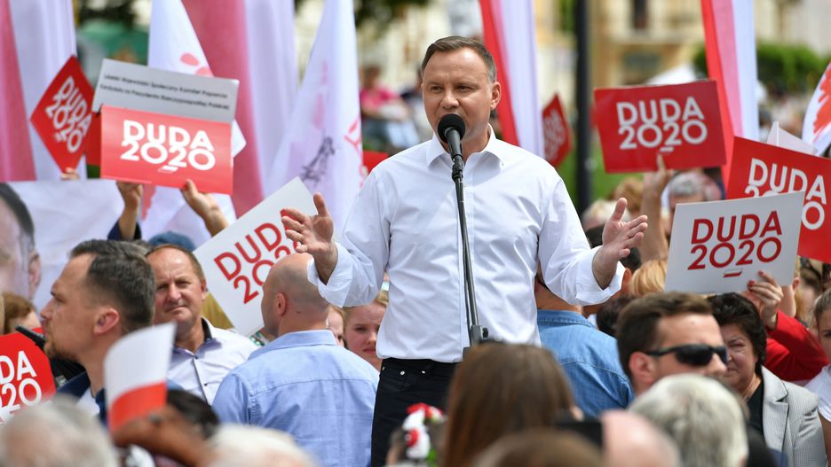 Wybory 2020. Ksiądz zaapelował do wiernych. "Boże, spraw, aby wszyscy głosowali na Andrzeja Dudę"