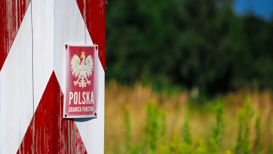 Znak graniczny to znak z trwałego materiału umieszczony w punkcie granicznym 