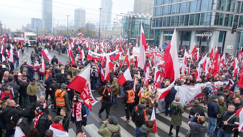 Marsz Niepodległości 11.11.2023 w Warszawie