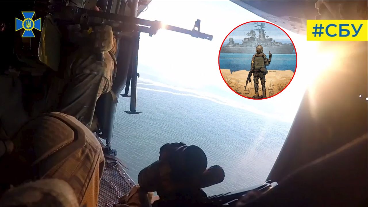 Snake Island: Exclusive footage reveals heroic liberation operation