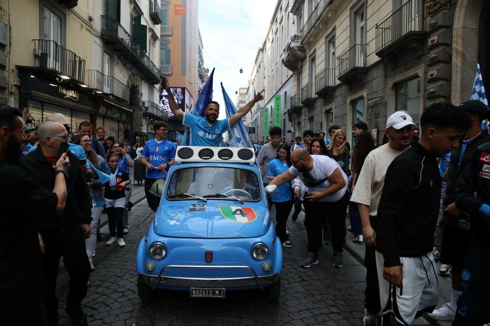 Mistrzowska feta Napoli