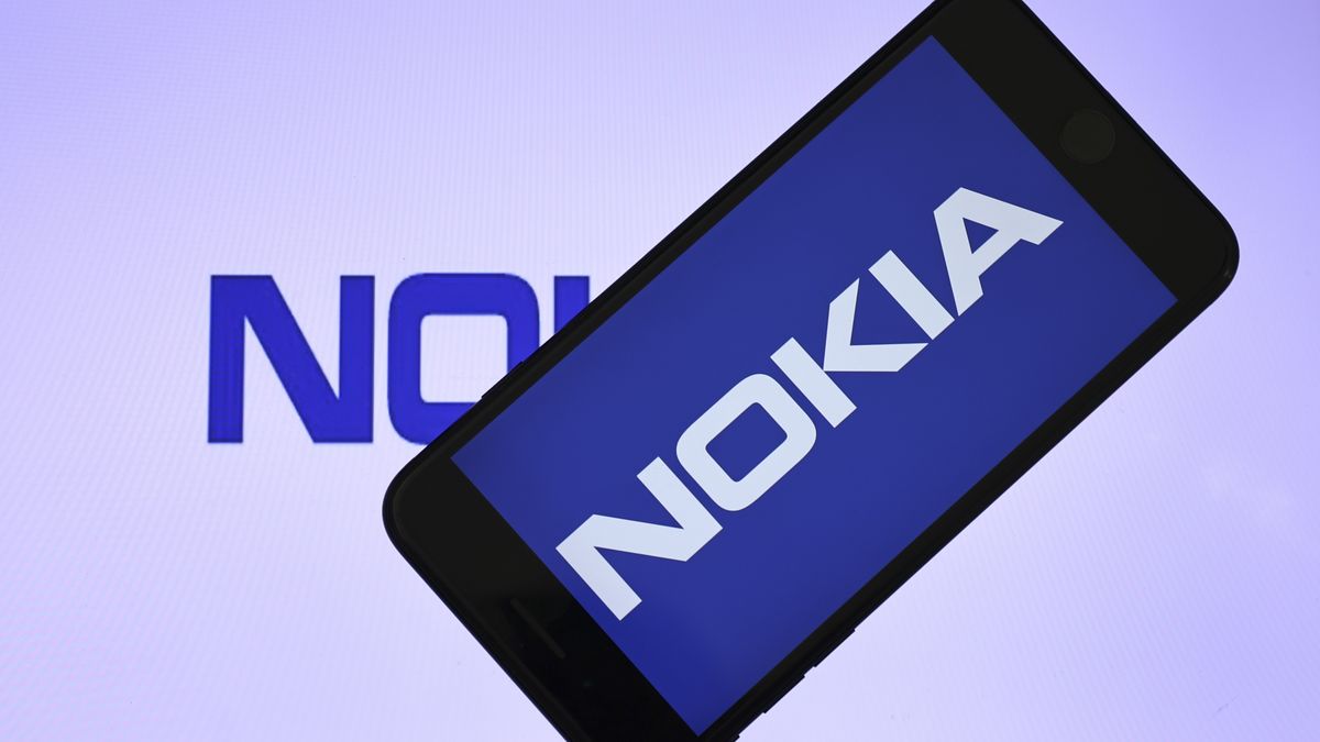 ANKARA, TURKEY - JULY 19: The logo of "Nokia" is displayed on a smartphone and a screen in Ankara, Turkey on July 19, 2021. (Photo by Dogukan Keskinkilic/Anadolu Agency via Getty Images)