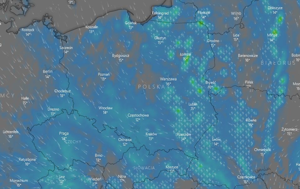 Pogoda na 25 maja. IMGW ostrzega: burze możliwe w niemal całej Polsce