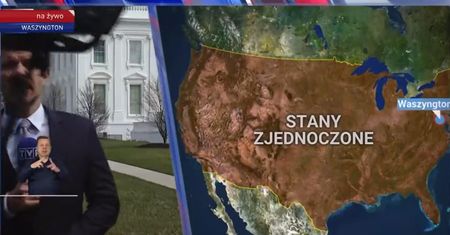 Chwile grozy. Refleks ocalił dziennikarza TVP