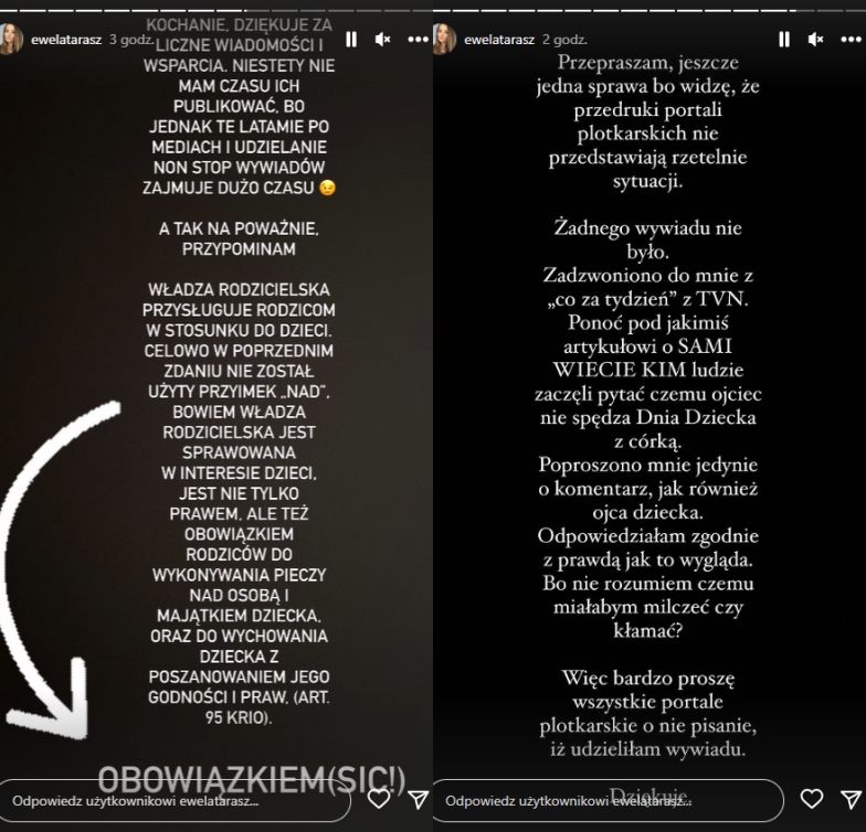 Matka córki Jakuba Rzeźniczaka reaguje na słowa piłkarza
