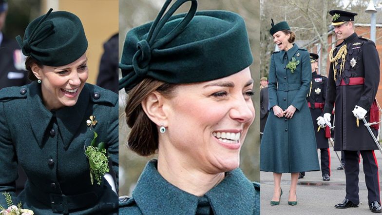 Księżna Kate na paradzie z okazji dnia Św. Patryka 