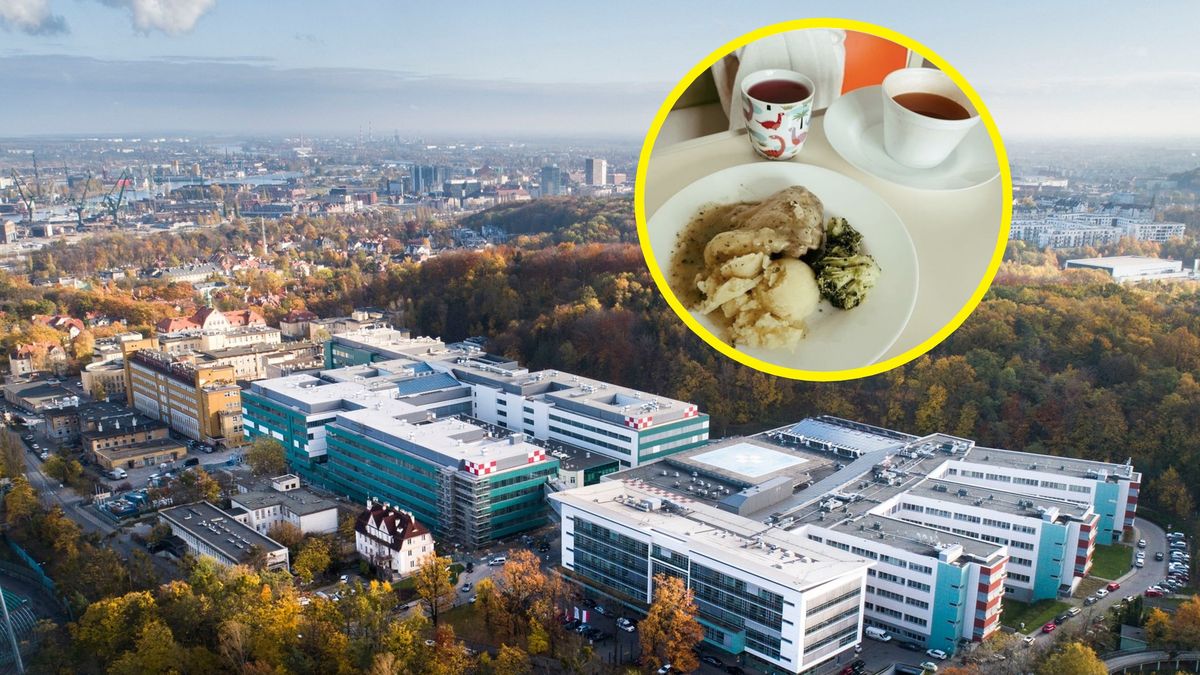Pacjentka Gdańskiego szpitala opublikowała zdjęcie jednego z posiłków.