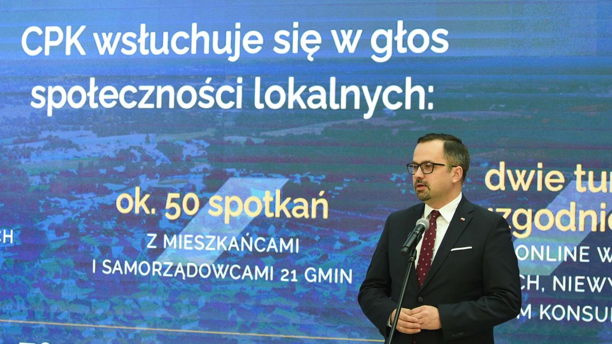 Pełnomocnikiem rządu ds. CPK jest wiceminister Marcin Horała