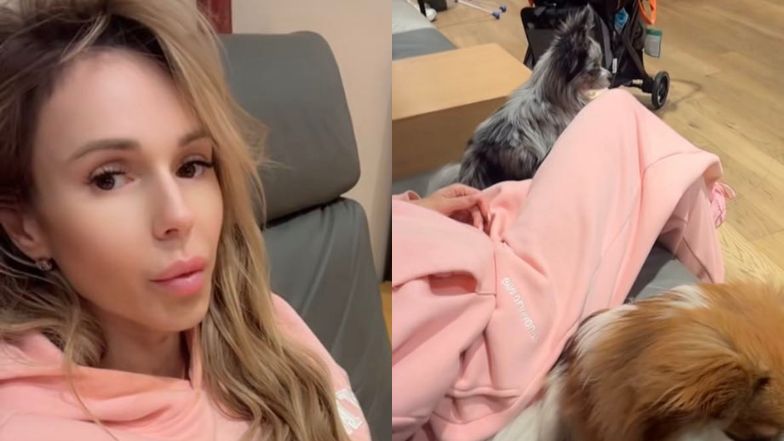 Doda relacjonuje podróż z psami i psioczy na stewardessy