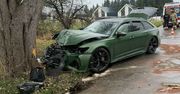 Jakubowice Konińskie: Audi uderzyło w drzewo