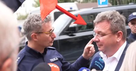 Zamieszanie wokół AWS. Tak policjant odpowiedział Wójcikowi. Nagranie
