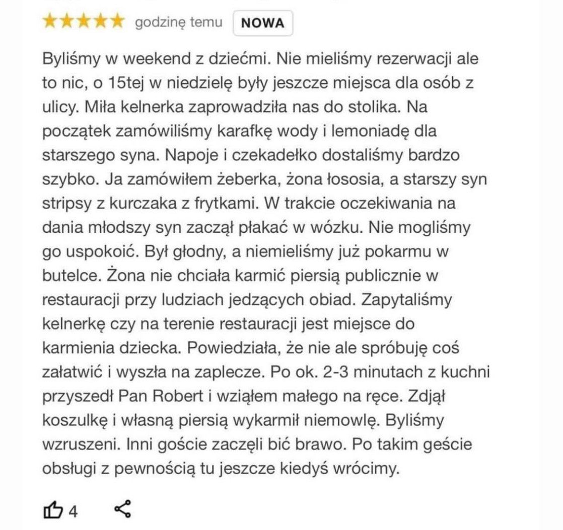 Historia o karmieniu dziecka rozbawiła internautów