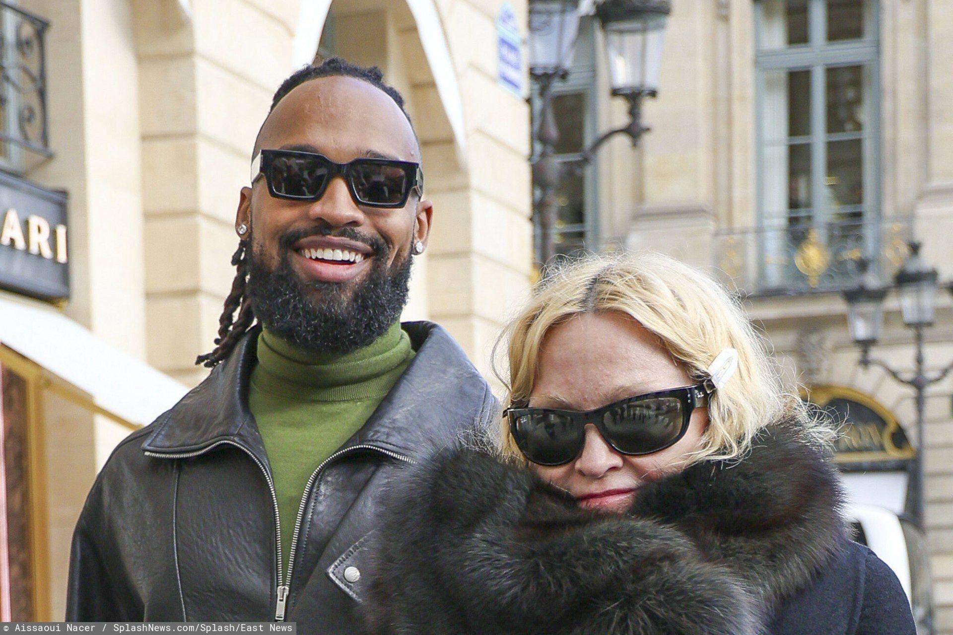 Madonna i Akeem Morris spacerują po Paryżu