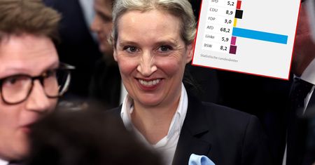 Niewiarygodne wykresy. AfD deklasuje konkurencję w kilku miejscach