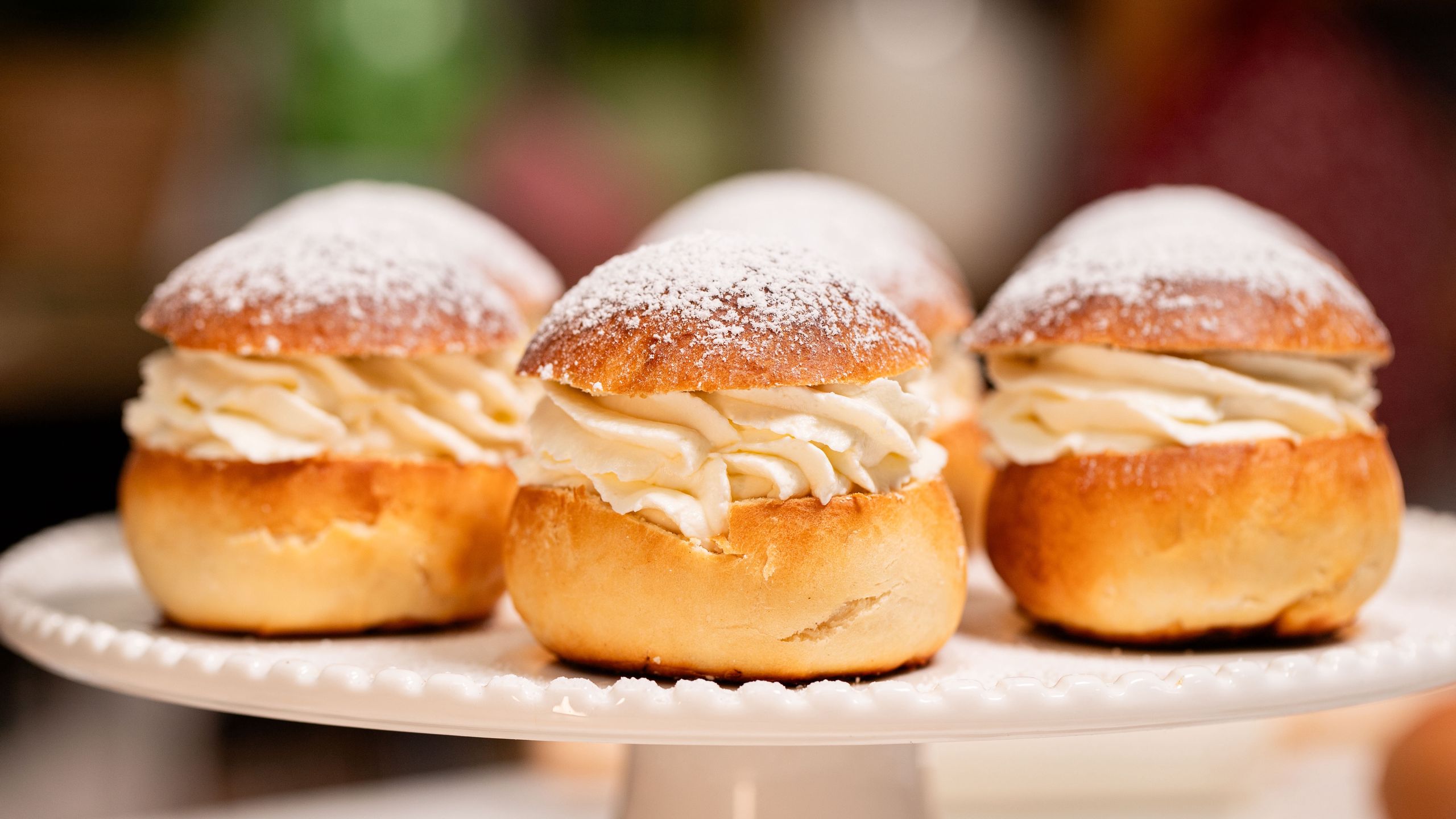 Semla z bitą śmietaną