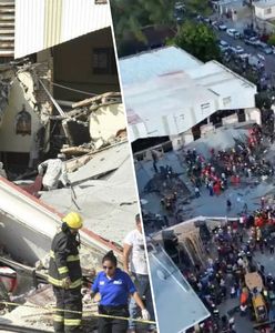 Runął dach kościoła. Dramatyczna akcja ratunkowa w Meksyku