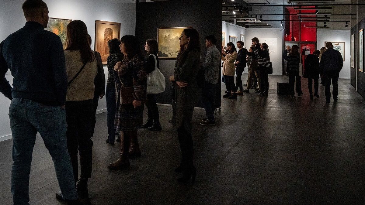 Wystawa prac Beksińskiego w Centrum Spotkania Kultur dobiegła końca