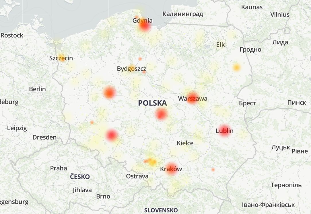 Awaria w Orange. Brak internetu w dużych miastach (aktualizacja)