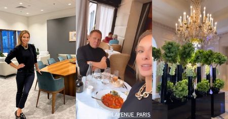 Izabela Janachowska świętuje urodziny męża w Paryżu: lotniskowa strefa VIP, ślimaki na lunch, luksusowy hotel... (ZDJĘCIA)