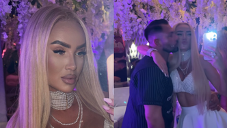 Izabela Macudzińska w bieli kusi ogromym dekoltem na gali Prime MMA